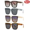 4pcs Pack Luxury Brand Sunglasses Women Outdoor Cat Eye Designe Sunshade Sun Glasses Classics Gradient Eyeglasses UV400