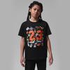 Jordan T-Shirt Ss26 Round Neck Drop Shoulder Solid Pullover Kids Tops IW1445-010