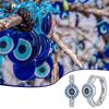 925 Silver Earring Set, Heart/Butterfly/Evil Eye/Bowknot Design, Zircon Inlaid Vintage Fashion Party Jewelry Gift