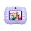 Portable Purple Children's Instant Selfie Camera with Printing