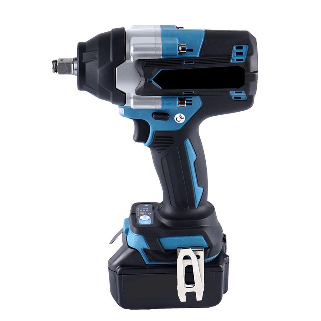 Brushless Impact Electric Spanner Lithium Battery Framer Carpenter Auto Repair Tools 1000 Large Torque