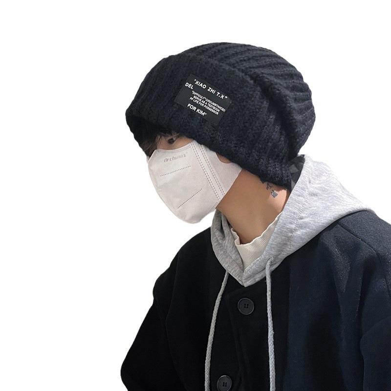 Мужская и женская теплая модная шапка на осень и зиму для пар — фото 6