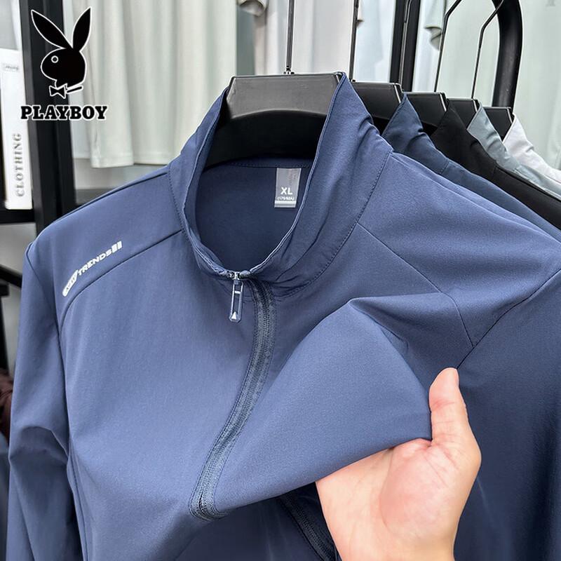 PLAYBOY Men s Lightweight UV Protection Jacket L