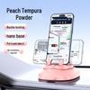 Rotatable Non-slip Car Phone Holder with Luminous License Plate for Dashboard and Temporary Parking