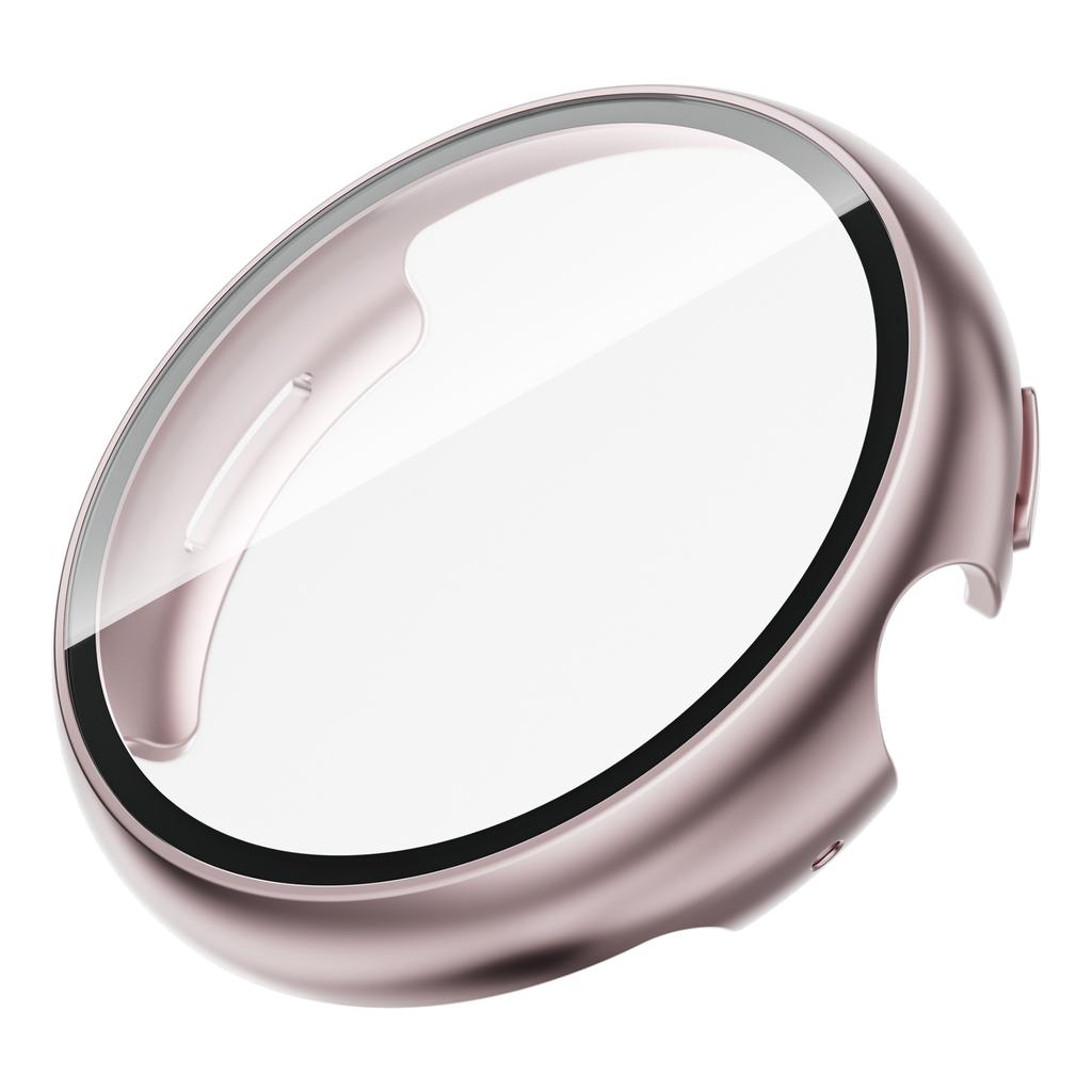 Tempered Glass+Case for Google Pixel Watch 3 45mm Accessorie Screen Protector PC Cover Frame for Google Pixel Watch 3 2 1 41mm