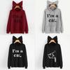 Streetwear Hoodie For Women With Letter Pattern And Cotton Blend For Casual Fall Fashion
