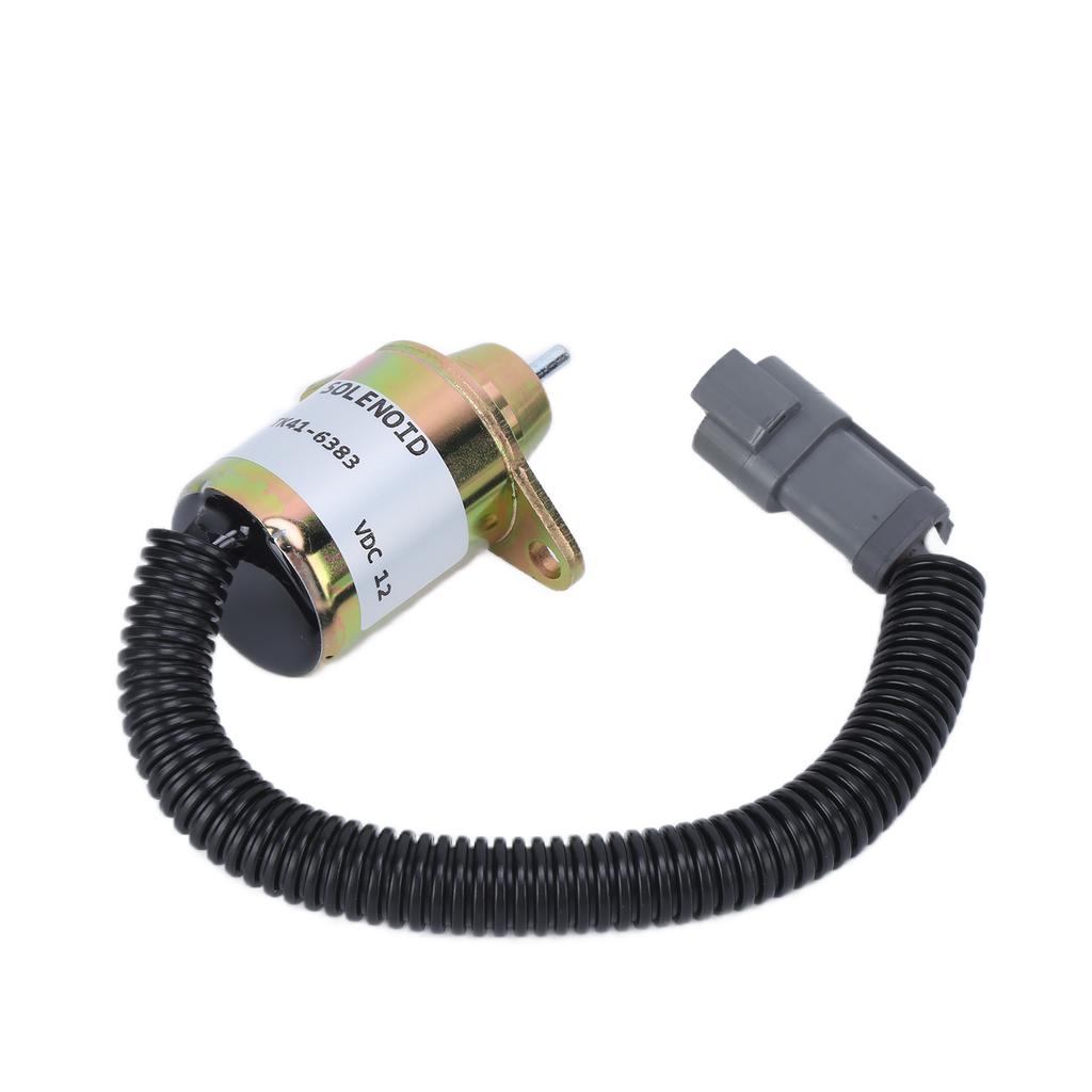 Fuel Stop Shutdown Solenoid 4TNE88 414306 416383 Replacement for Diesel Engines 366 3.66