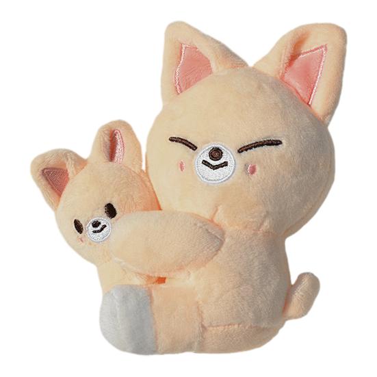 

Magnetic Hugging Animal Plush Toy Cartoon Pig Fox Chick Wolf Bear Cat Rabbit Dog Plushie Stuffed Animal Doll Band Fans Collection Gift Fox