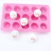15 Cavity Strawberry Silicone Cake Baking Mold for Mousse Dessert Chocolate Ice-cream Jello Pudding Bakeware Decorating Tools