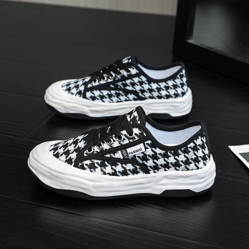 Women's Shoes New Fashionable Korean Version of Breathable Canvas Shoes for Female Students Casual Mesh Trendy Street Clapper Shoes