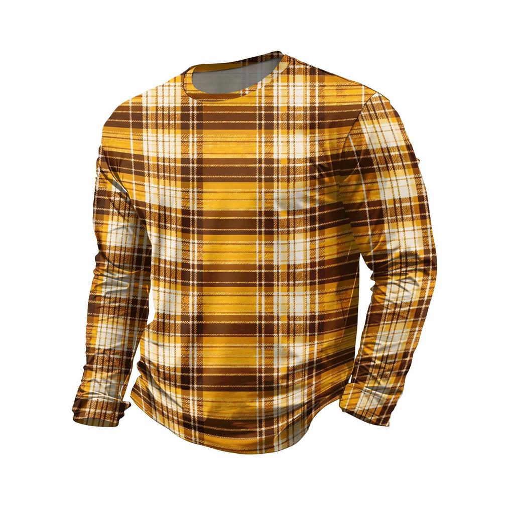 Men's Neck Long Sleeve T-Shirt