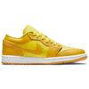 Womens Air Jordan 1 Low 'Yellow Strike' (women's sizes) Yellow Strike / White / Pollen Vintage Basketball Shoes DC0774 700