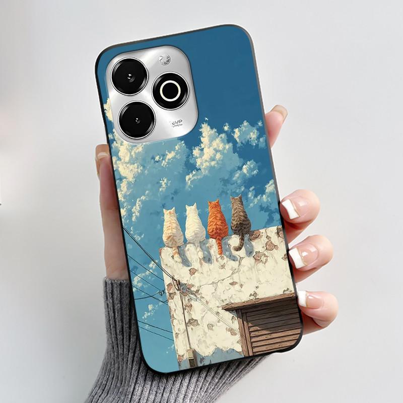 Casing For Umidigi G100X G9X Phone Case Aesthetic Luxury Cute Cool Boys Girls Black Matte Soft TPU Silicone Back Shell Cover