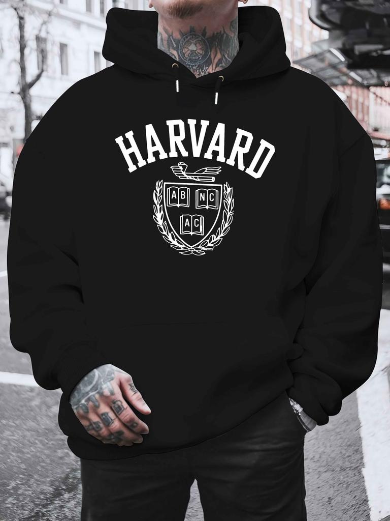 Men's Sweatshirt Casual Style with Front Pocket and Drawstring Hood Perfect for Fall and Winter Sweater Hoodie