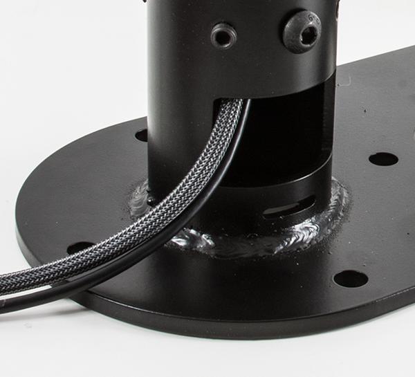 B-Tech BT7807/B Podstawa podłogowa / sufitowa heavy duty / do montażu wysięgników Ø50 mm, B-Tech