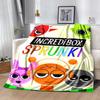1pc Incredibox Sprunki Blanket, Soft & Cozy Throw for Home Decor, Couch Cover .B058