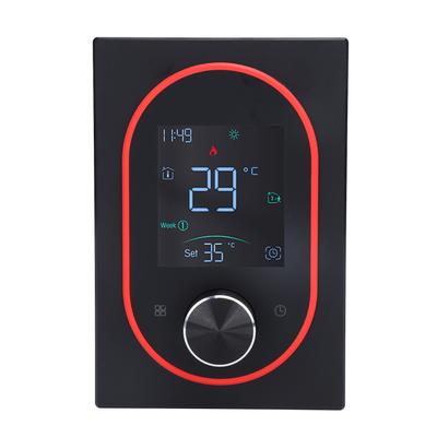 Smart Color Thermostat LCD Programmable Knob Control Touchscreen Electric Heater Thermostat with APP for Home Hotel
