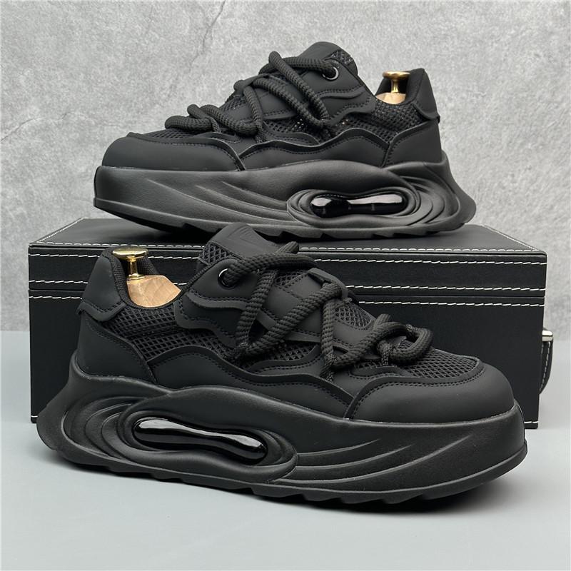 

Мужские роскошные кроссовки, спортивная обувь, кроссовки для мужчин, повседневные кроссовки, мужские массивные кроссовки, новая обувь для мужчин Designe 38 чёрный
