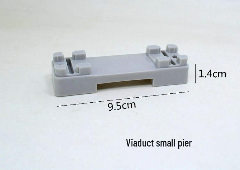 Electric Train Model Toy Track Set: Railway Crossing, Tunnel, and Bridge Accessories for Simulation and Sand Table Scenes