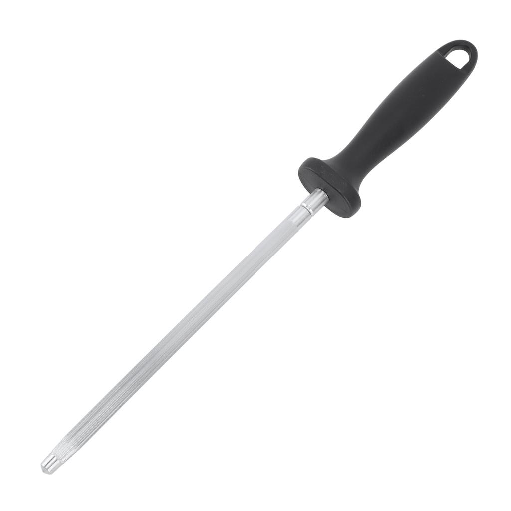 Carbon Steel Sharpening Steel Knife Blade Sharpener Honing Rod Professional Kitchen Chef Stick Comfortable Plastic