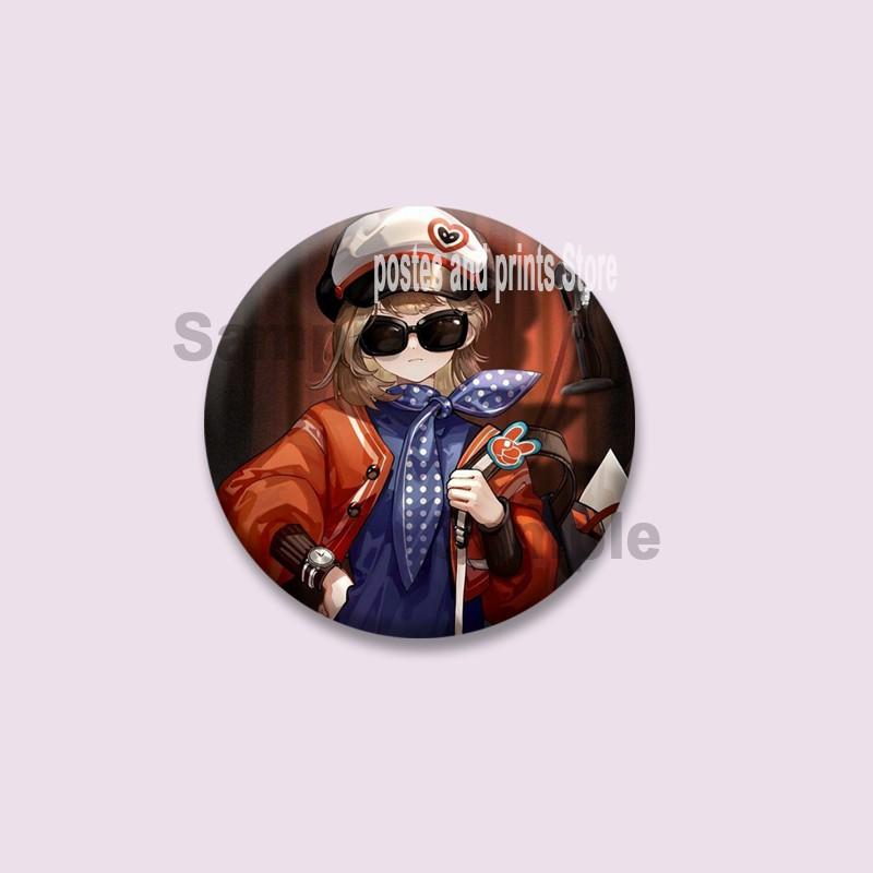 Anime Game Reverse 1999 Circular Brooches Cartoon Character Enamel Pins Backpack Clothing Hat Jewelry Badge Accessory XMAS Gifts