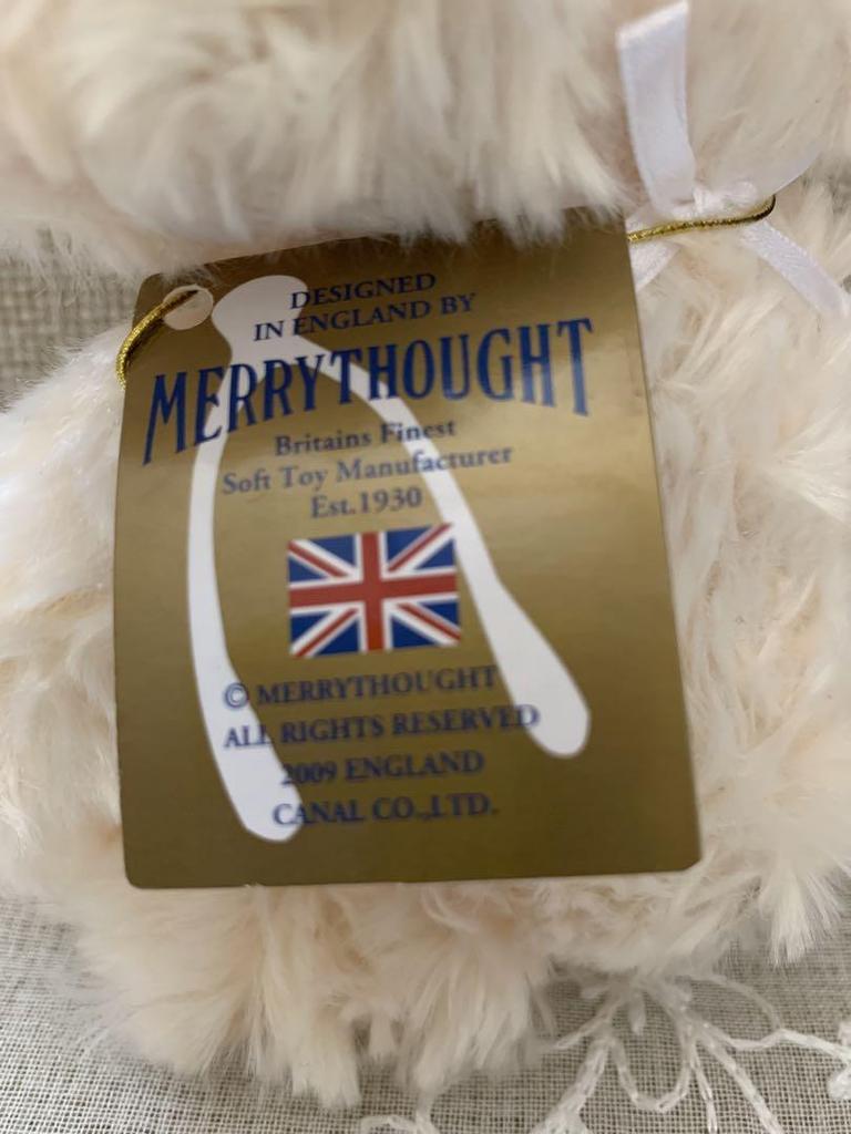 [USED] MERRYTHOUGHT Teddy Bear Merrythought Plush Toy