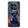 Phone Case - MANIACASE - Xiaomi Redmi Note 15 5G - TPU Silicone - Cute 3D Stitch - Black