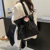2025 new Japanese large-capacity literary and artistic style light and simple bag casual fashion tote bag student shoulder bag