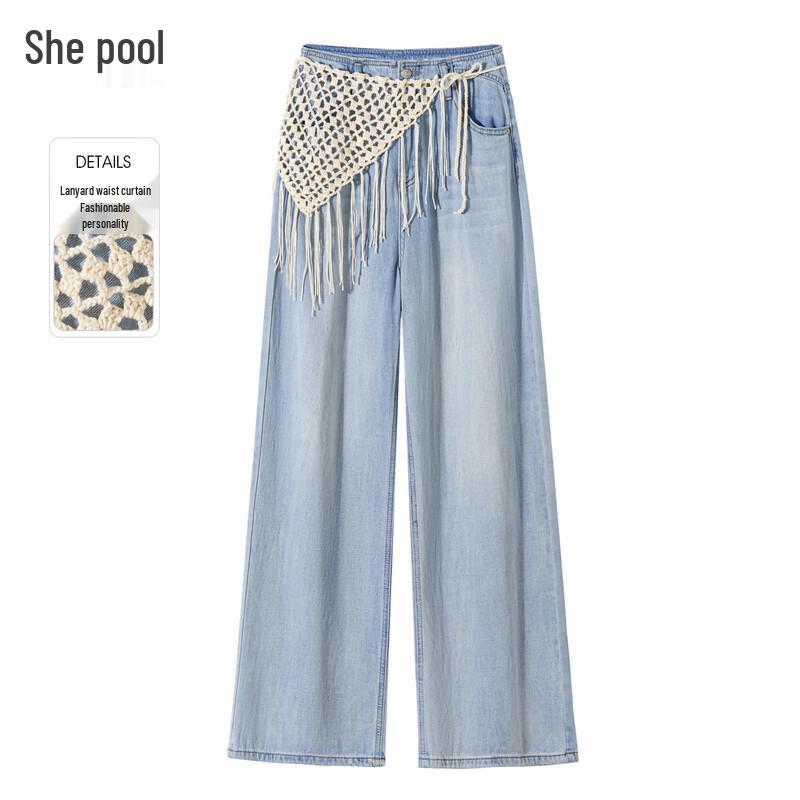 Tachi Women s High-Waist Wide-Leg Denim Jeans M