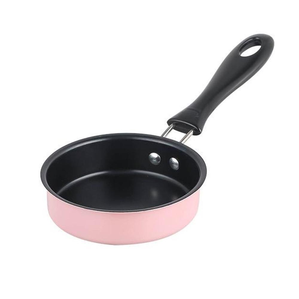 Nerezová pánev na smažení vajec Kulatý hrnec na příkrmy Nepřilnavá pánev Kuchyňské pomůcky