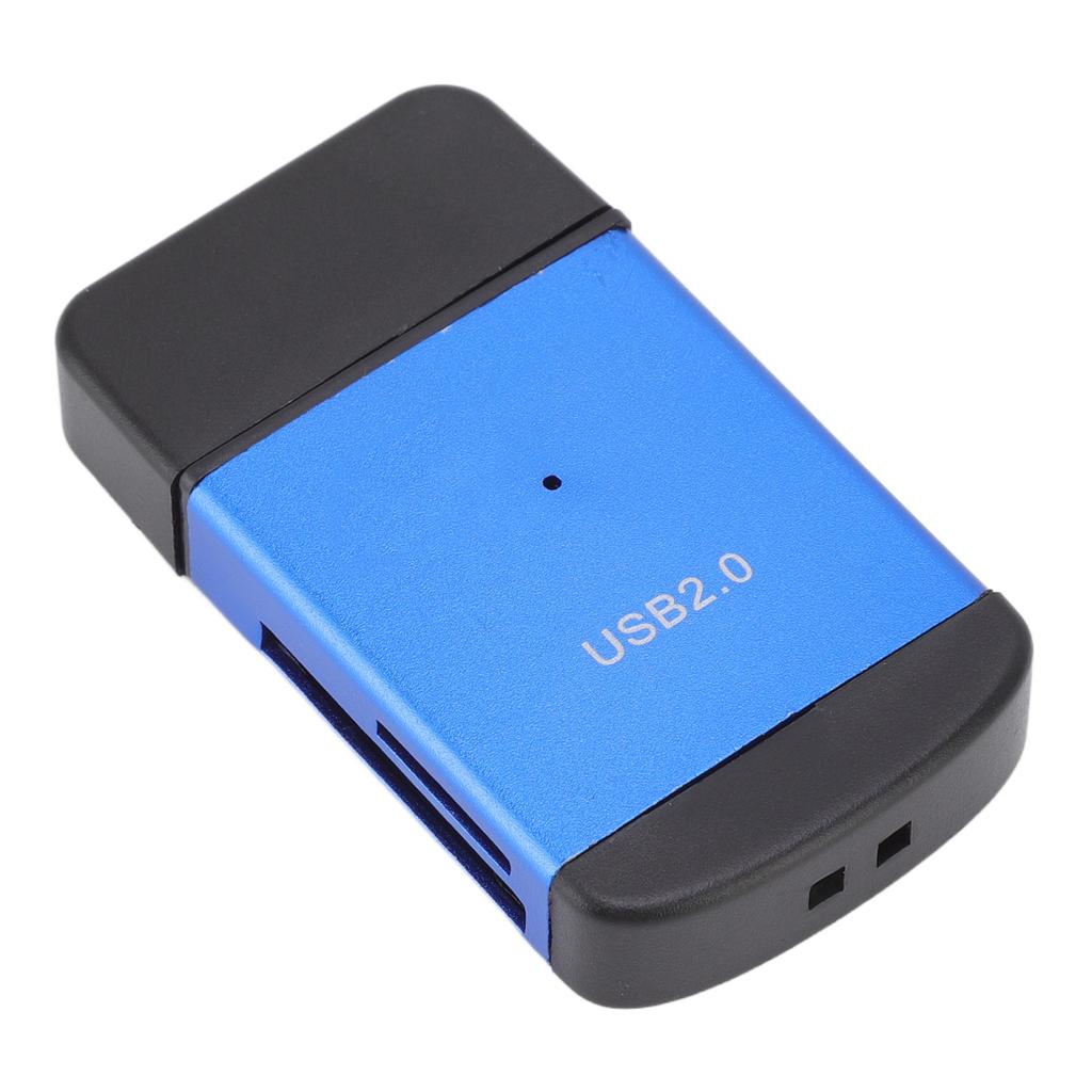 Card Rder USB2.0 Multifunction Maximum 480Mbps Alu um Alloy Plug and Play Automatic Check Memory Card Rder