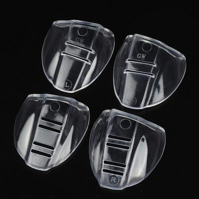 2 uds ojo Flexible claro escudos lado gafas de seguridad gafas Universal Anti niebla