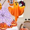 Outdoor Hanging Ghost 19.6in White Flying Ghost for Halloween Party Decorations Hanging Decor for Indoor Garden Yard