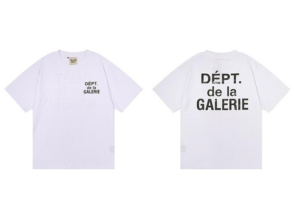 GALLERY DEPT American Tide Tie-Dye Graffiti Short-Sleeve T-Shirt