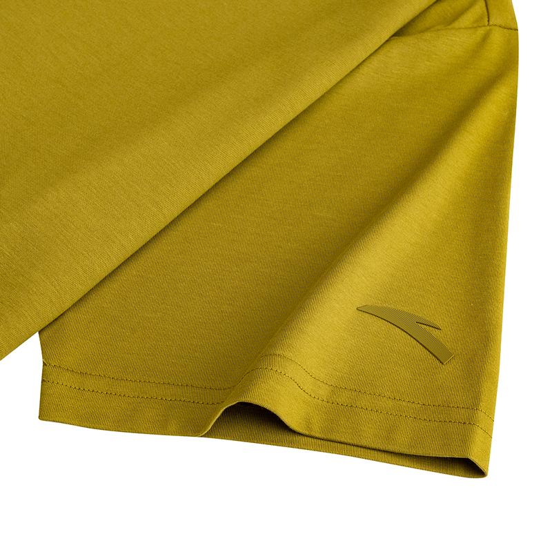 Anta Outdoor Series Antibacterial Cool Breathable Comfortable Simple Design T-Shirt Men tops Durian-Green 152636103-2