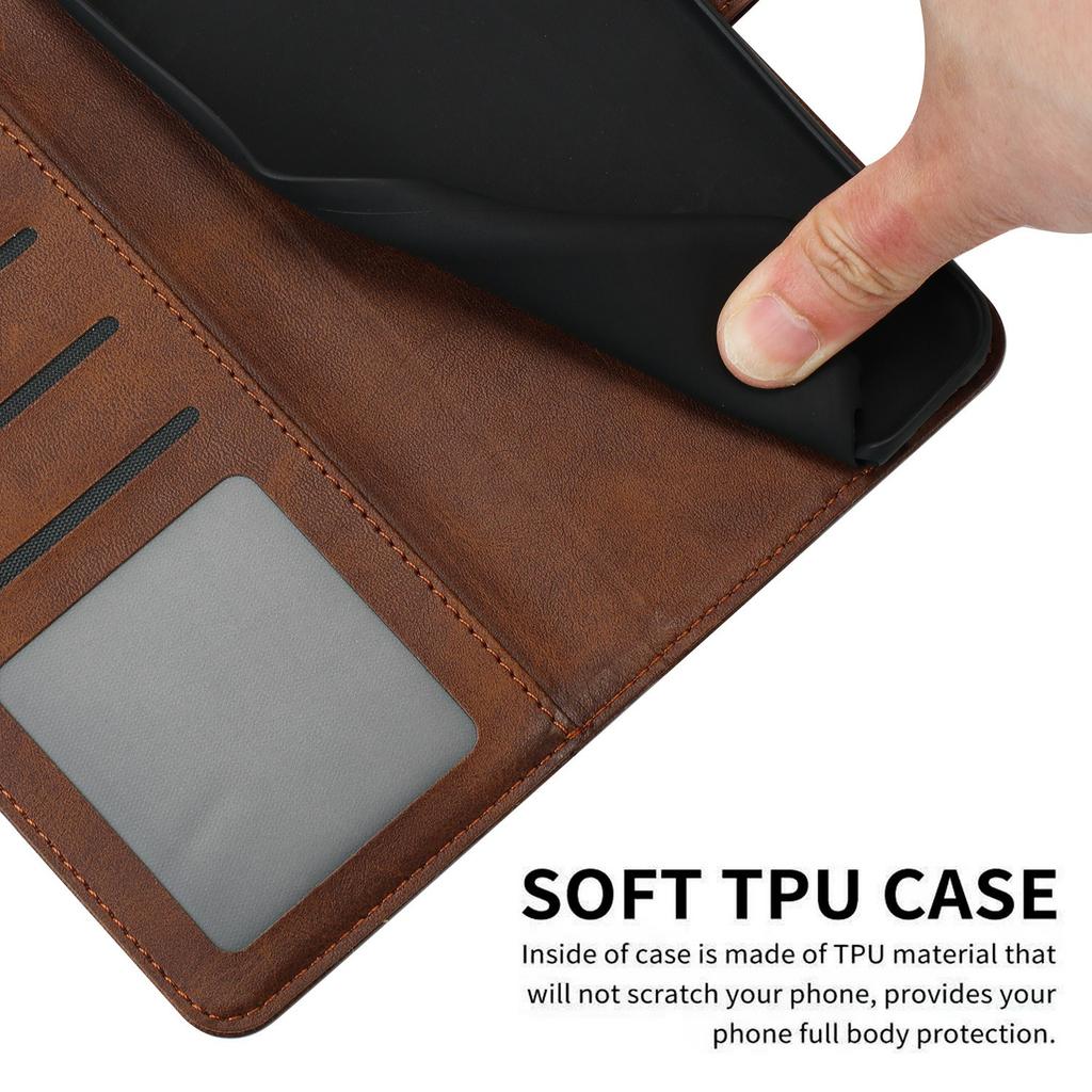 For Xiaomi 15T Pro Case Flip Stand Calf Texture PU Leather Wallet Phone Cover with Strap