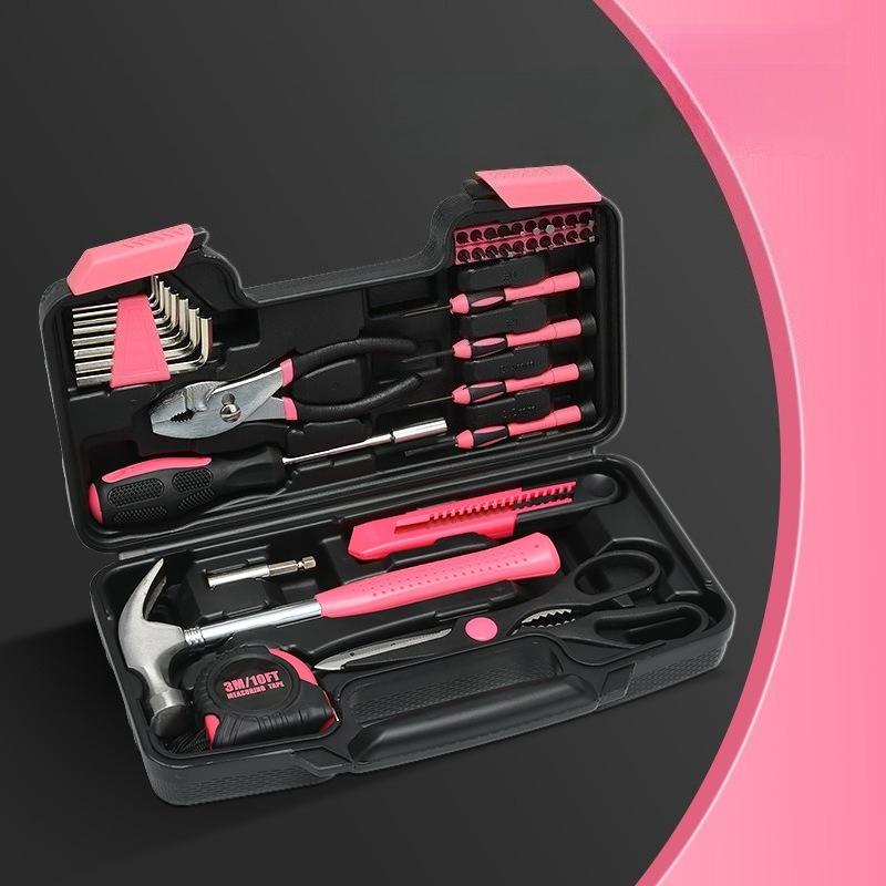 39pcs Tool Set Home Manual Maintenance Tool Box Pliers Screwdriver Home Hardware Tools