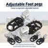 Adjustable Extend Lowering Foot Pegs Motorcycle Front Rider Footrest For R1250GSA R1200GS R1200 GS LC ADV R1150GS R1100GS R850GS