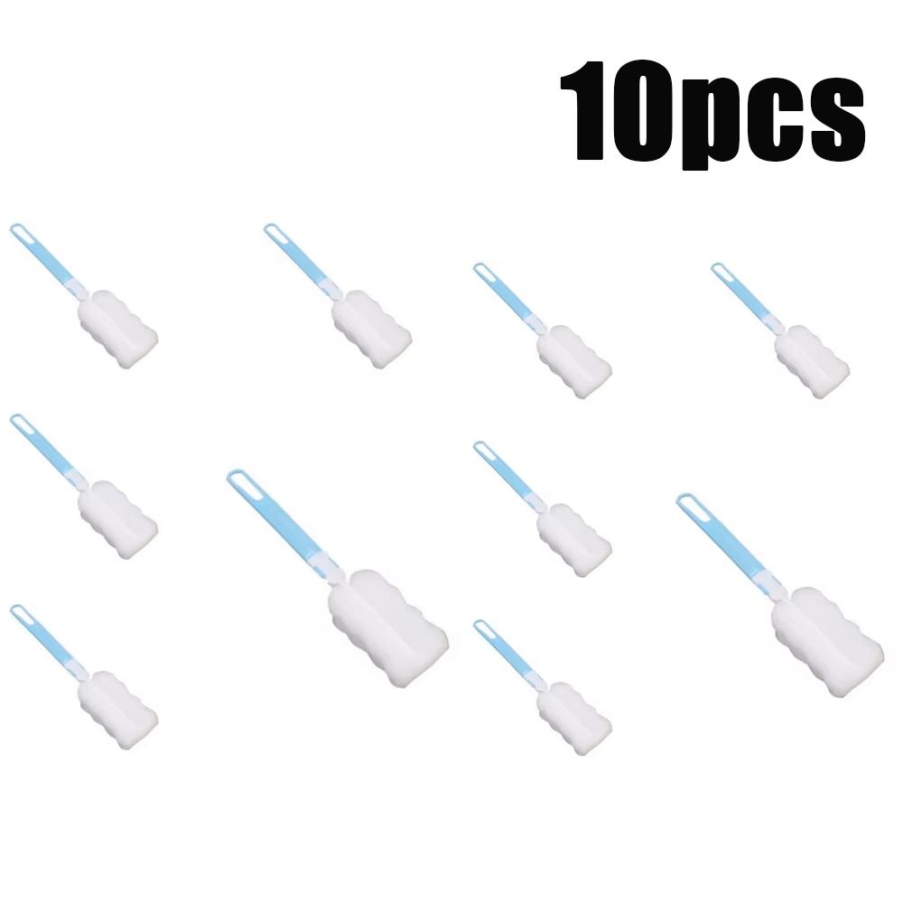 1/3/5 Stück Weicher Schwamm Tassenbürste Langer Griff Schwamm Flaschenbürste Trinkglas Weinglas Flasche Glas Tasse Waschen Keine Sackgasse Reinigungswerkzeug