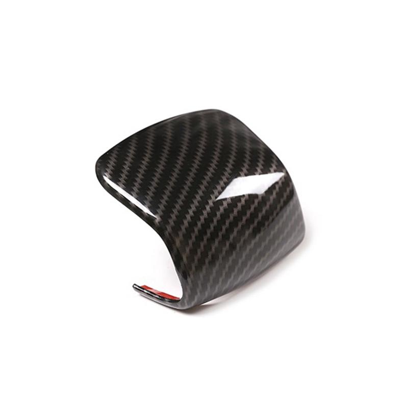 

ABS Car Gear Shift Knob Cover For Land Rover Discovery 5 For Range Rover Velar - Carbon fiber