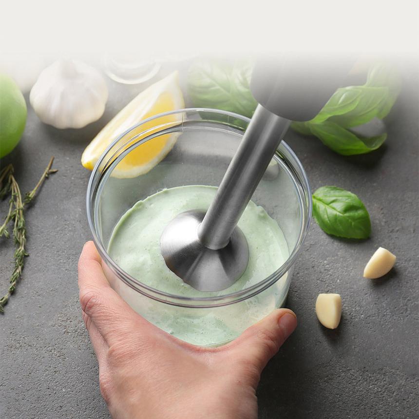 Tefal HB6718 Quickchef Silence Hand Blender + Beaker (800ml) 1000W Black