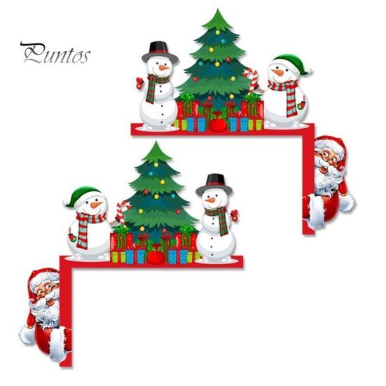 Decorare Colț Usa de Crăciun Topper, Panou din Lemn, Om de Zăpadă Moș Crăciun Omuleț de Ghimbir Pom de Crăciun Panou Cadru Om Decor pentru Casă Petrecere de Sărbători Toppere Decorative