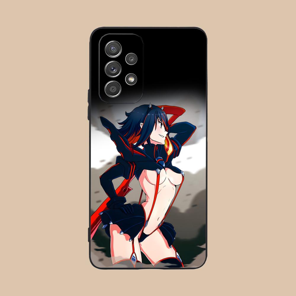 La Kill Ryuko Matoi Phone Case for Samsung Galaxy A73 72 71 70 56 55 54 53 52 36 35 34 23 16 15 5G Colour Printing Cover Pretty