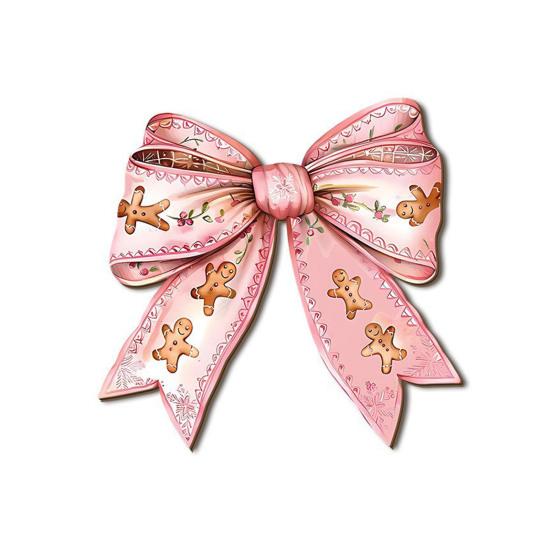 

Yousheng Christmas Bow Wooden Door Sign 12 Inch Large Bow Hanging Welcome Sign Vintage Wall Art Door Hanger for Girls Room Dorm Apartment Porch Decor H