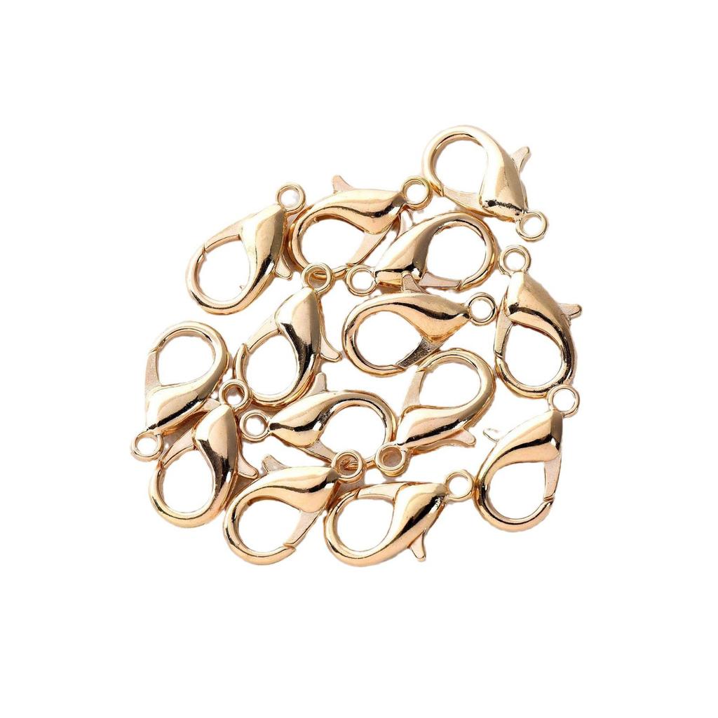 Electroplated Alloy Band with Lobster Clasp Connector for Necklaces, Keychains, Bracelets - DIY Jewelry Accessories