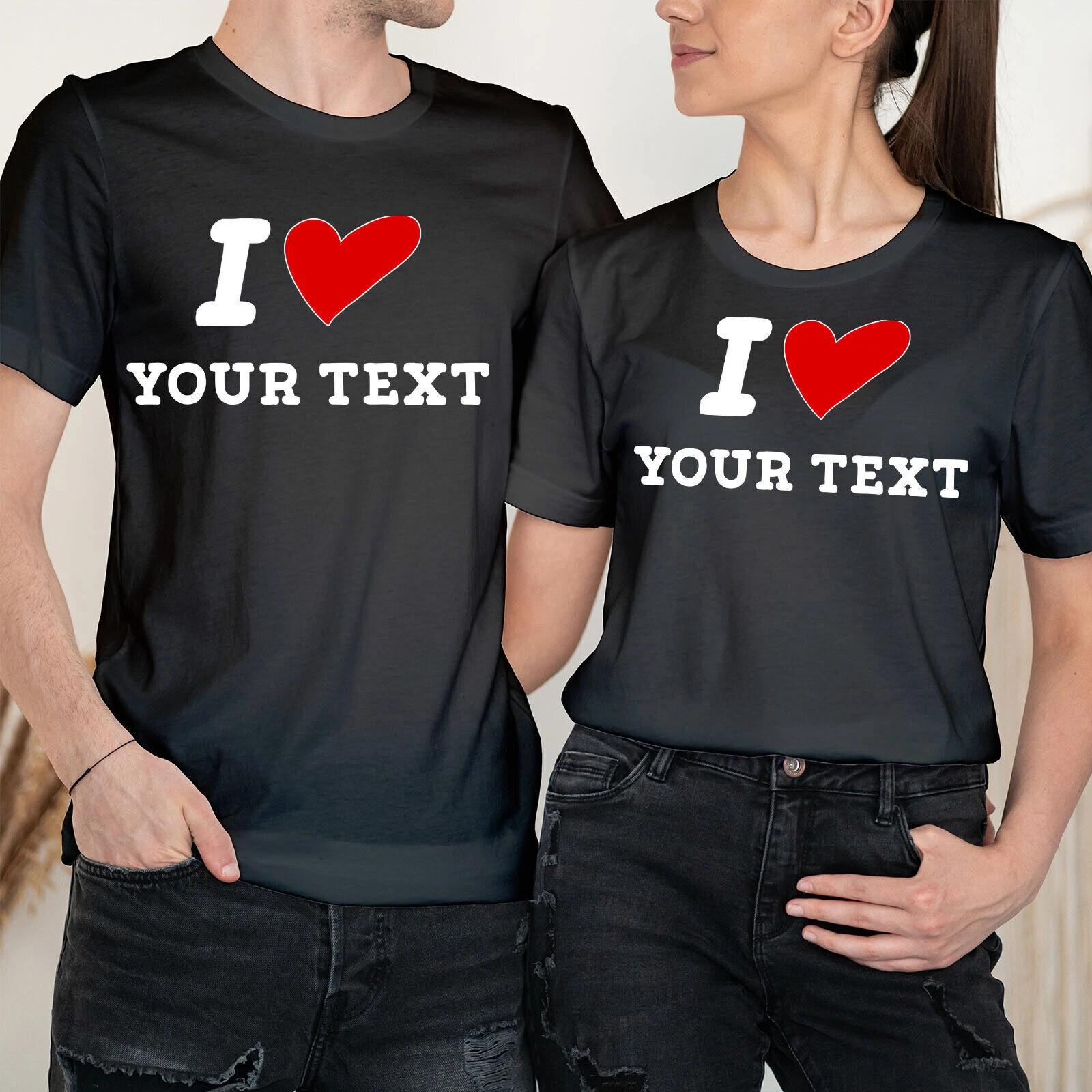 Personalised My Valentine Happy Valentine s Day Couple Love Matching T-Shirts#VD XXXXL