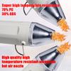 Upgraded 220V Hot Air Gun Soldering Temperature Blower Gun DIY Crafts Hot Dryer Mini Heat Gun For Shrink Tubing Car Wrap