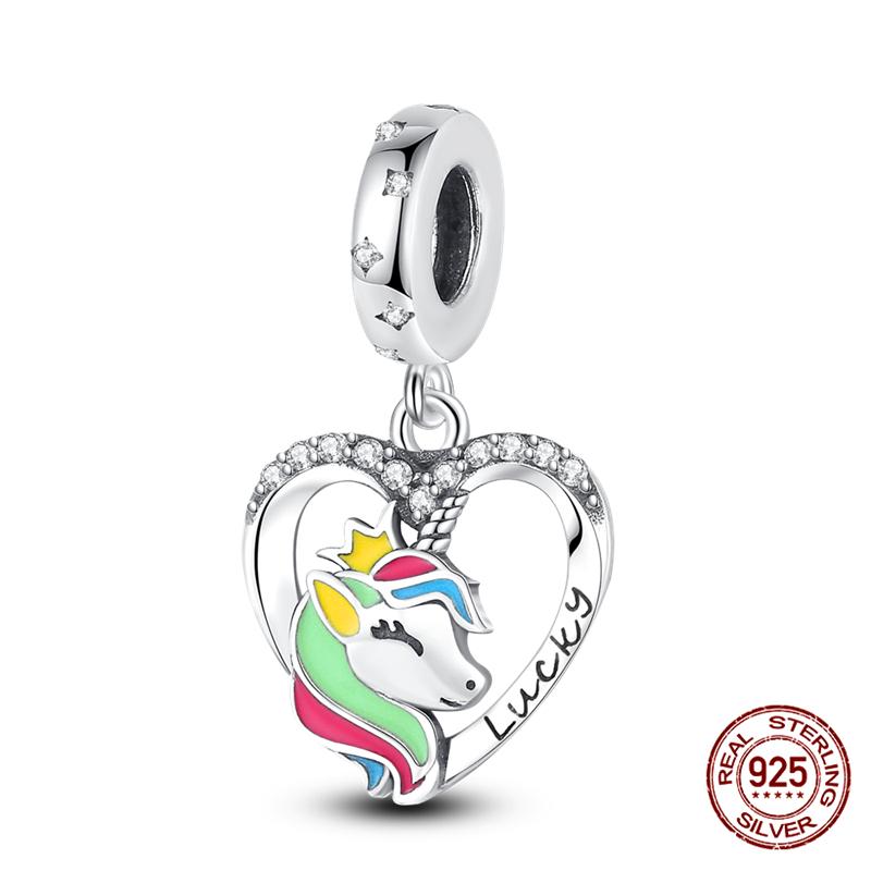 Fit Charms Fororiginal Bracelets And 3Mm Bracelets Cat Pendant Under The Mooncopper Jewelry Making For Women Gift