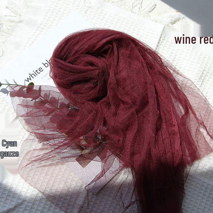 Green Tulle Lace Net Fabric for Kindergarten & Wedding - Transparent, Free Shipping