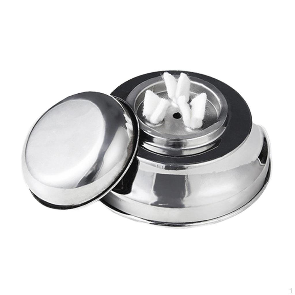 Camping Stove Burner Furnace Cotton Wicks Practical Durable Outdoor Gathering Camp for Fishing